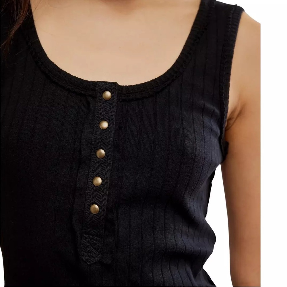 NWT Free People Bryson Henley Tank Top - Picture 4 of 6